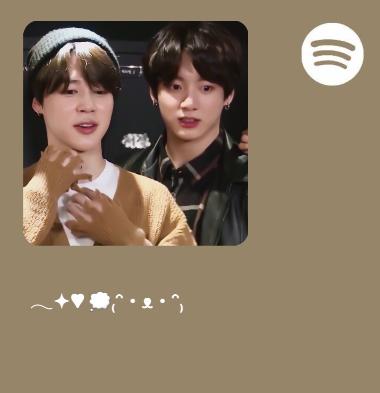 spotify jikook 