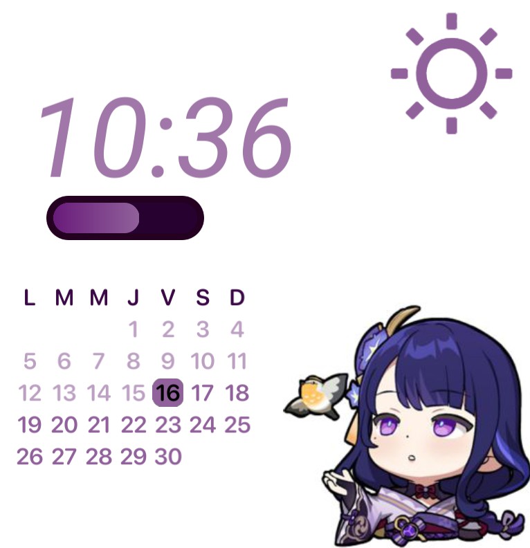 purple