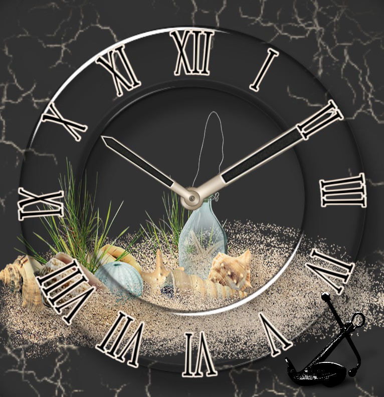 Clock Old Beach 