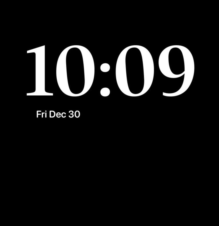 time