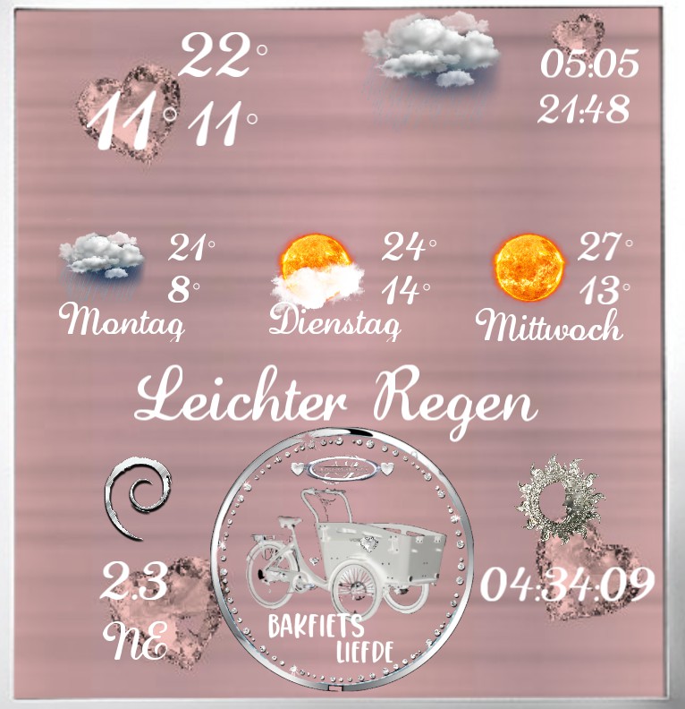 Wetter Bakfiets Liefde ucolor