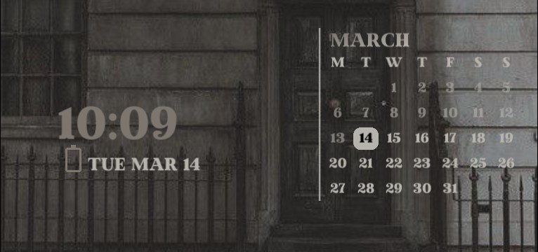 vintage theme widget