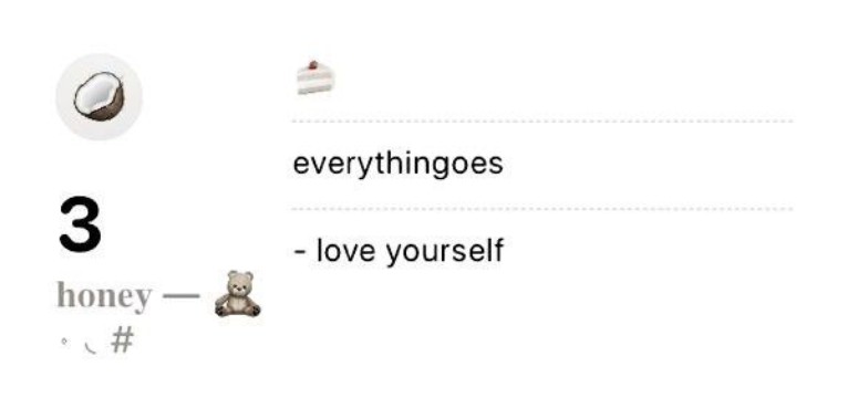 List