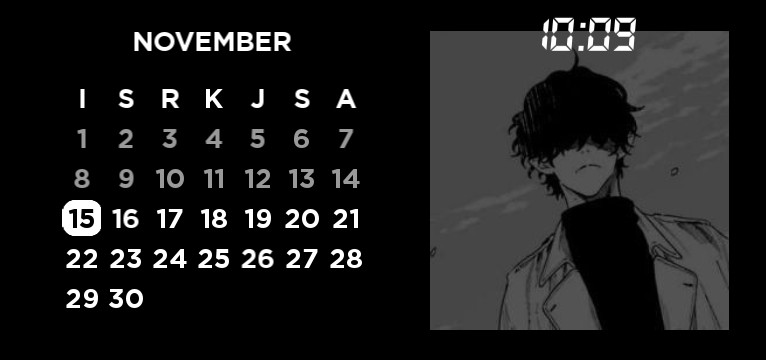 Anime Calender