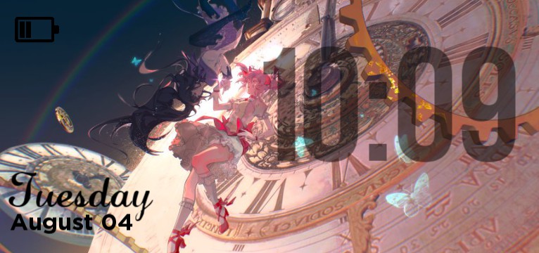 madoka and homura
