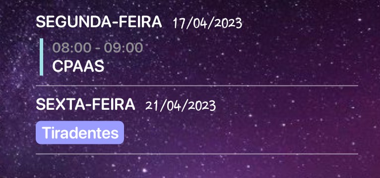 agenda