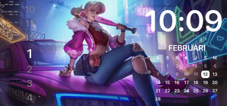Mobile Legends - Fanny Punk Princess - With Mounth Copy