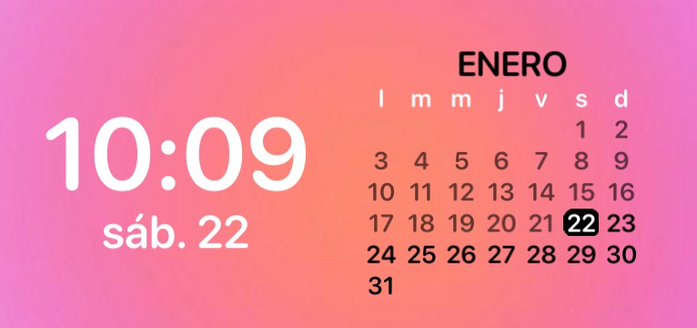 calendario aura rosa