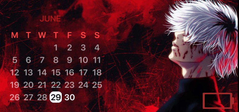 Kaneki Calendar
