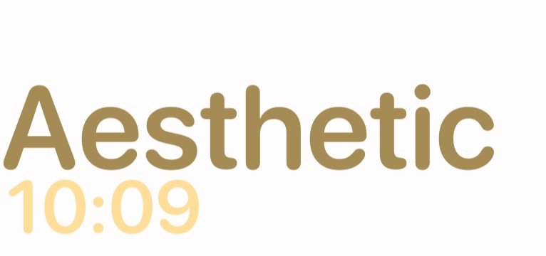 aesthetic