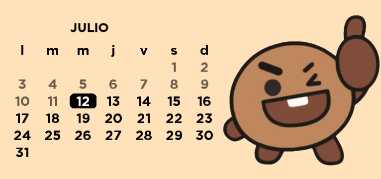 shooky calendar