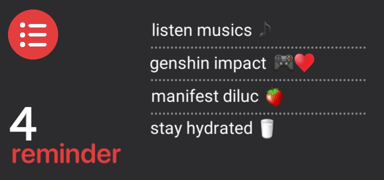 reminder