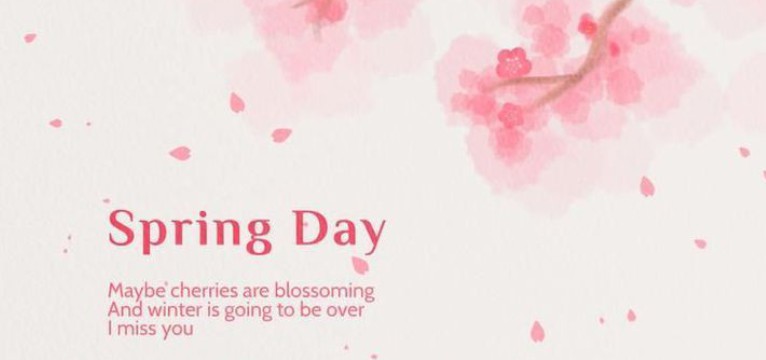spring day bts