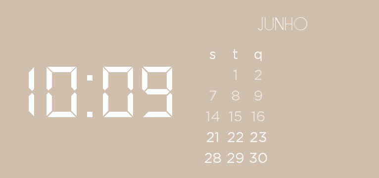 Hour and date