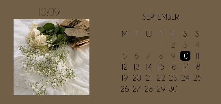 Calendar widget