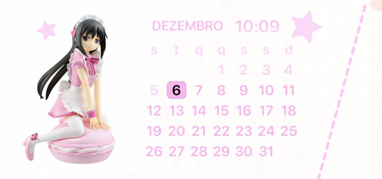 pink homura calendar
