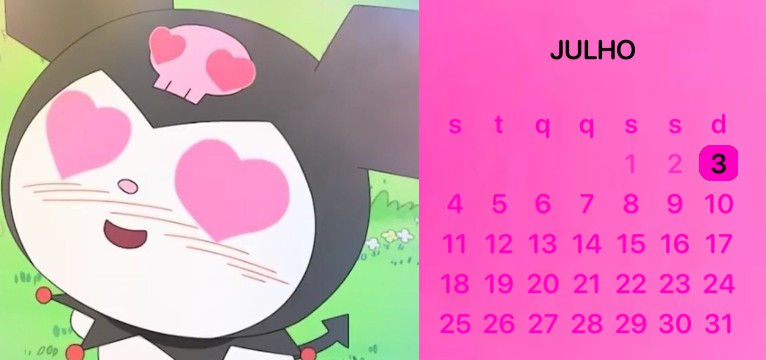 Calendrio Kuromi