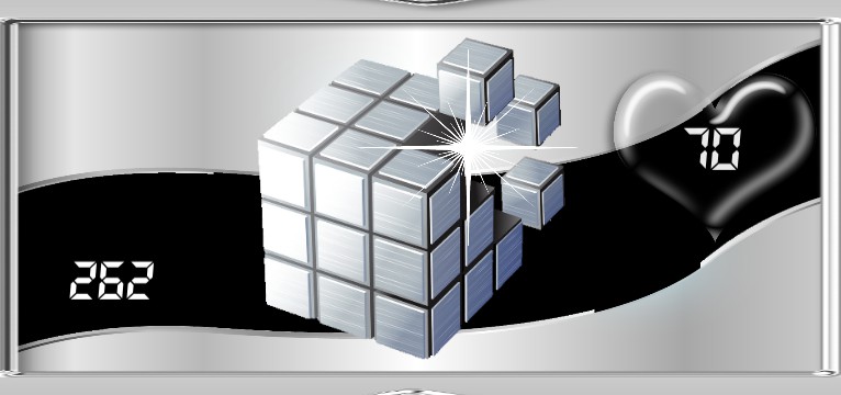 Herz Widget Cube