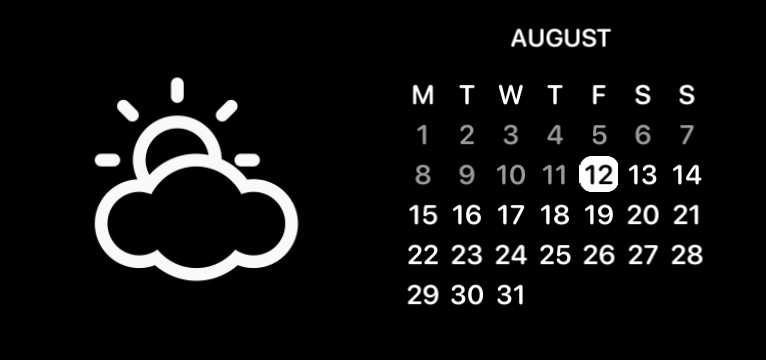 calendar widget 
