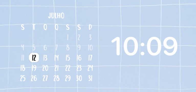 calendario azul