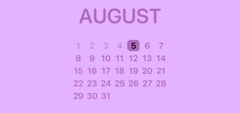 purple ANdate