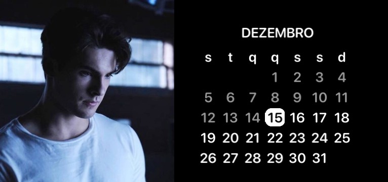 theo raeken - teen wolf - calendar