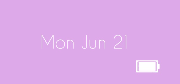 Date and Battery