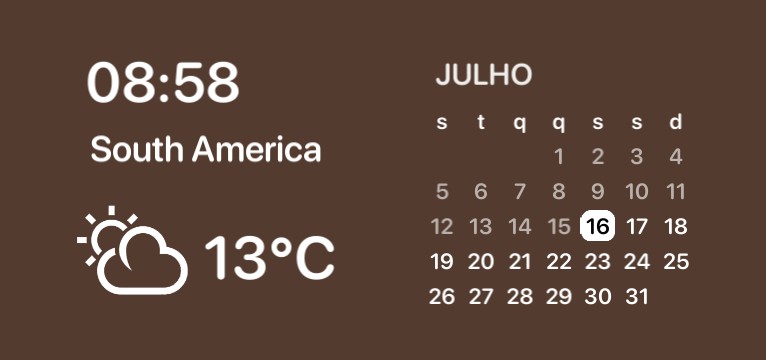 calendar widget 