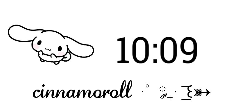 reloj widget