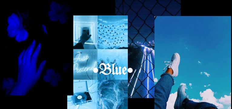 Aesthetic Blue