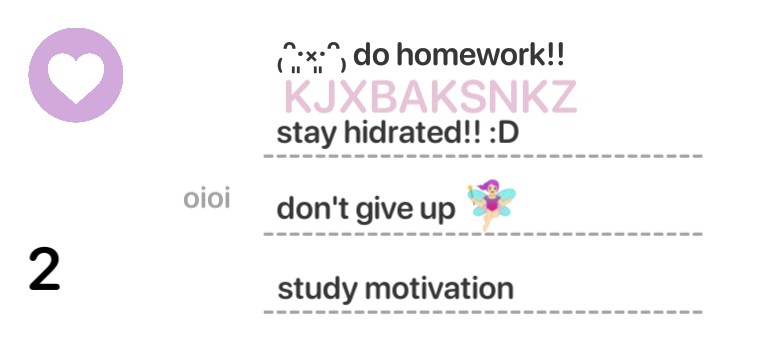 reminder