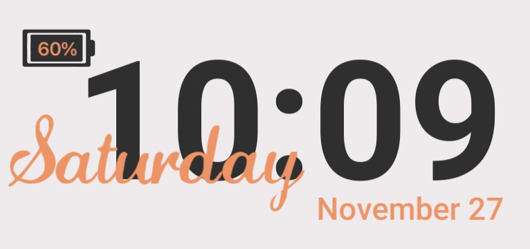 widget time