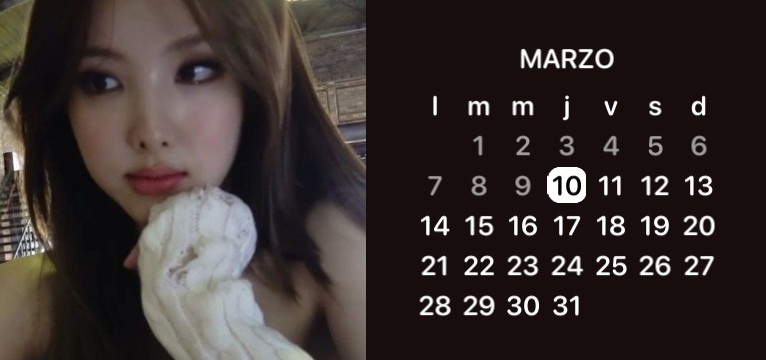 Brown Nayeon Calendar 