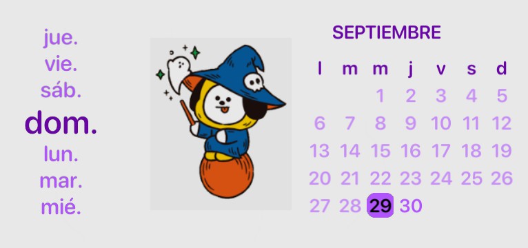 Chimmy calendar