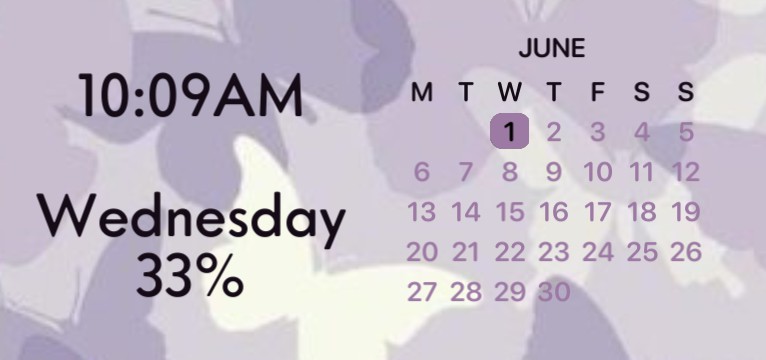 date, time and battery