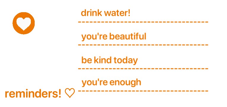 daily reminders 