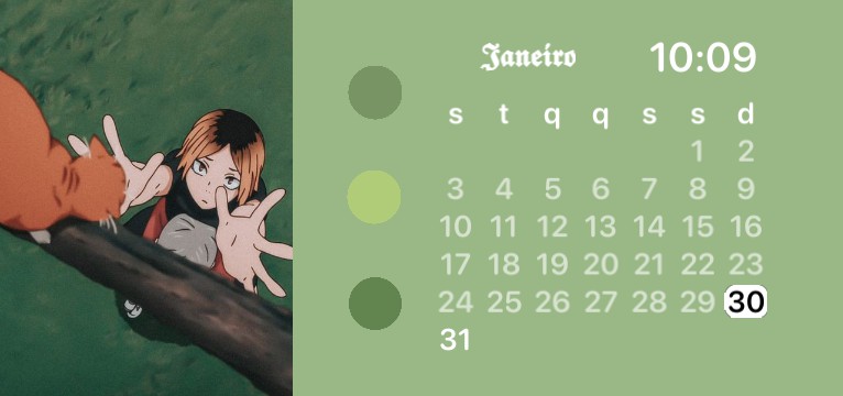 Kenma green aesthetic