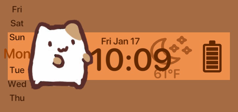 cat widget