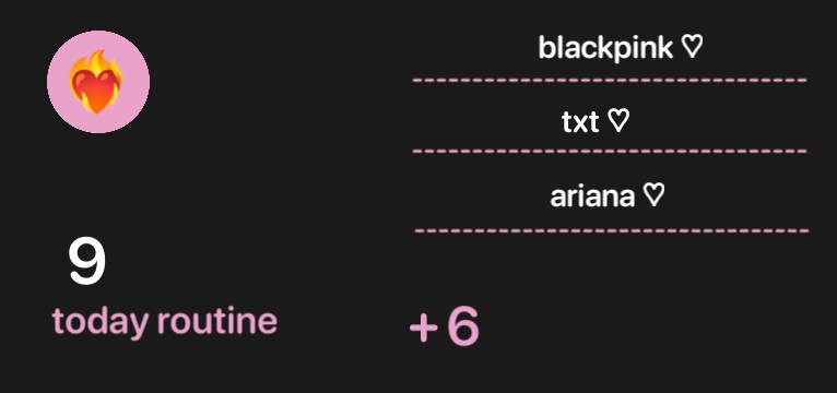 widget ios blackpink txt ariana