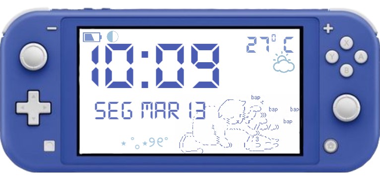 blue nintendo switch timer