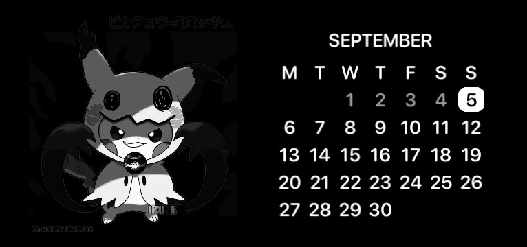 Pokemon Calendar