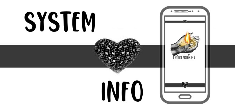 System Info Friedenslicht 