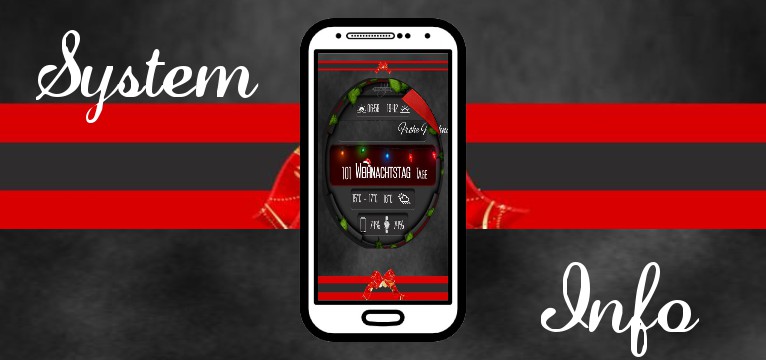 System Laufband Christmas 