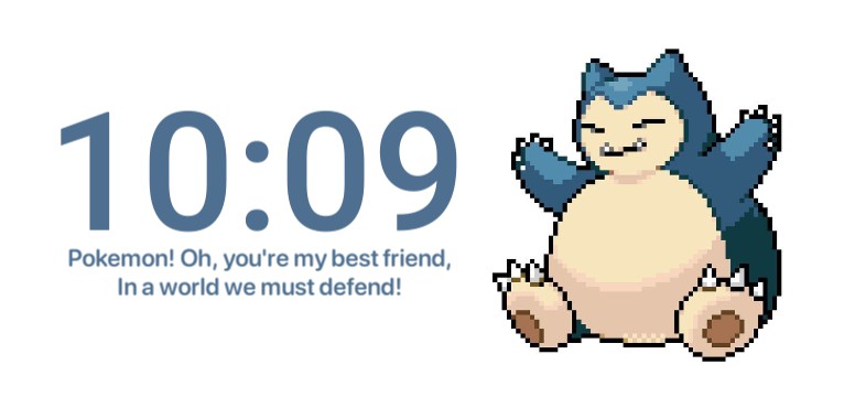 cute relaxo time widget  Copy
