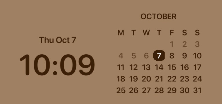 widget brown