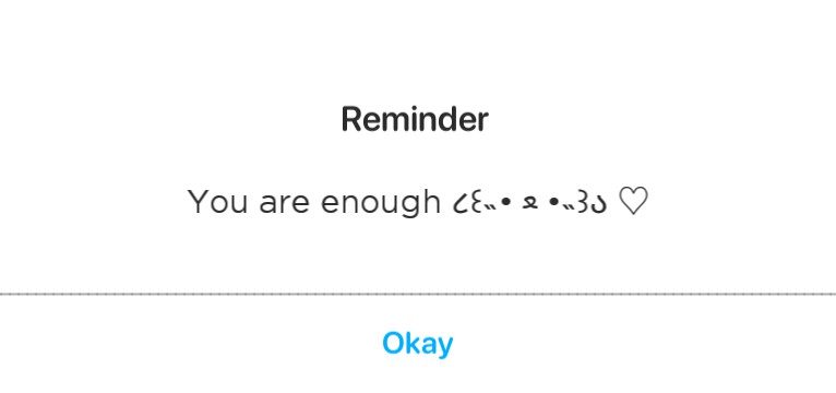 reminder Copy