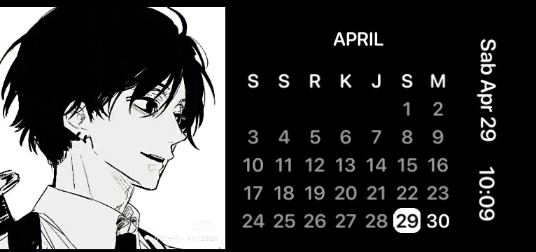 Anime widget
