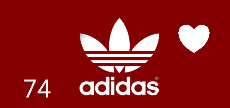 Herzschlag  Adidas RedWhite 