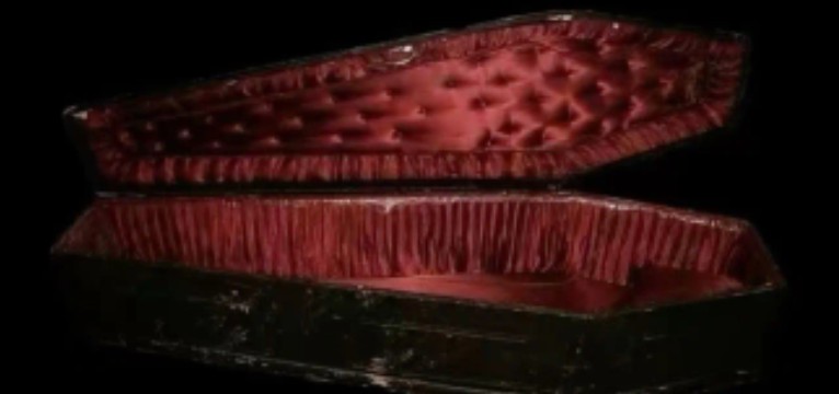 red coffin