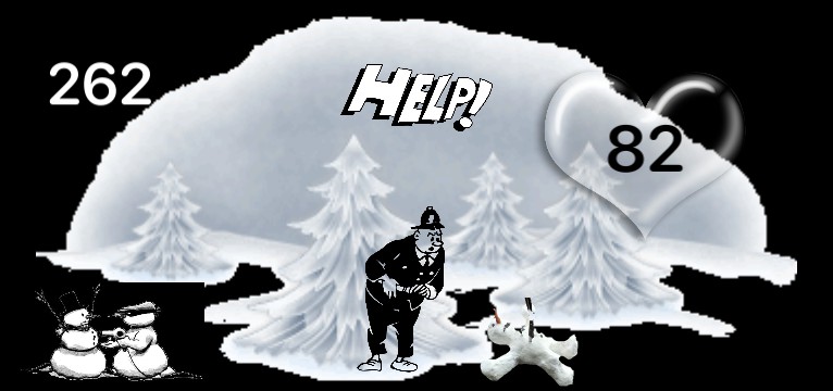 Herz Widget Snowman 